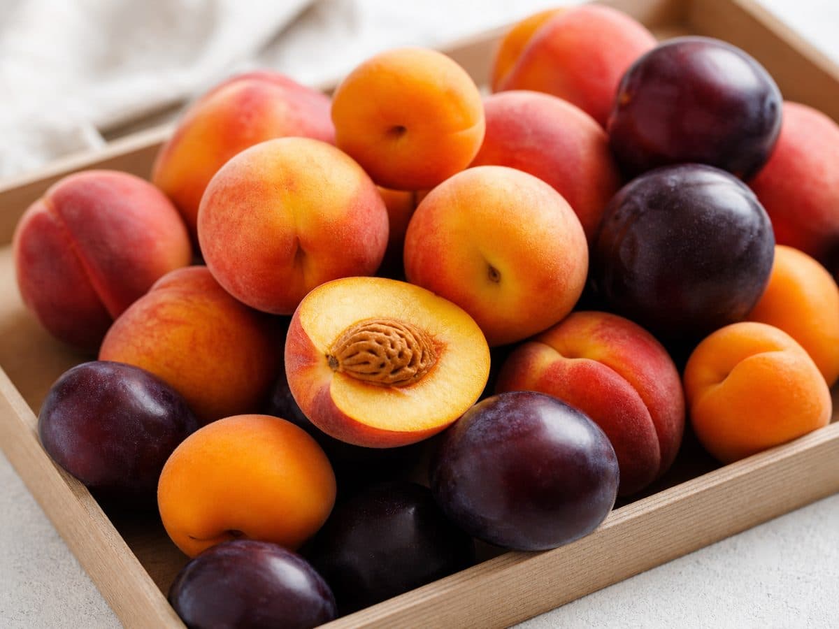 Peaches, Apricots & Plums